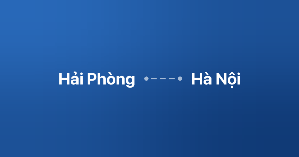 Xe ghép Hải Phòng Hà Nội