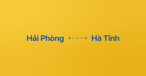 Xe ghép Hải Phòng Hà Tĩnh