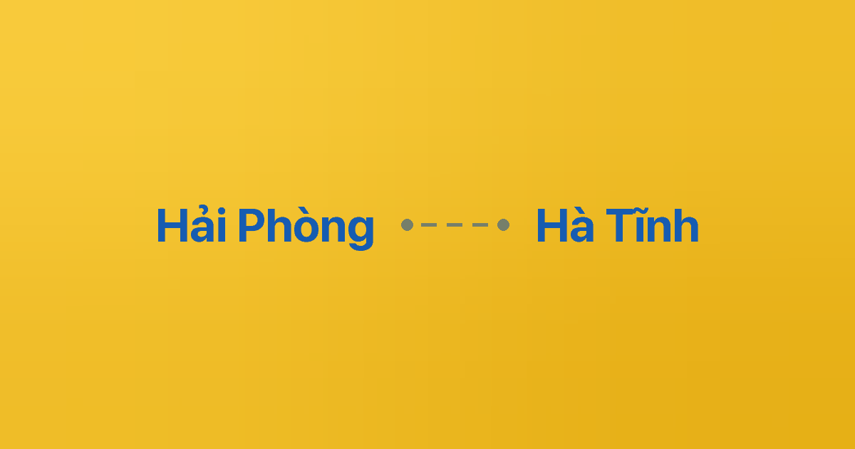 Xe ghép Hải Phòng Hà Tĩnh 1 Xe ghép Hải Phòng Hà Tĩnh