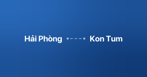 Xe ghép Hải Phòng Kon Tum