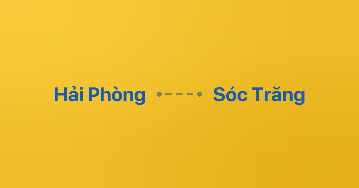 Xe ghép Hải Phòng Sóc Trăng 1 Xe ghép Hải Phòng Sóc Trăng