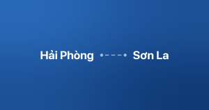 Xe ghép Hải Phòng Sơn La