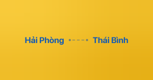 Xe ghép Hải Phòng Thái Bình