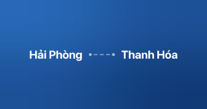 Xe ghép Hải Phòng Thanh Hóa