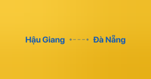 Xe ghép Hậu Giang Đà Nẵng