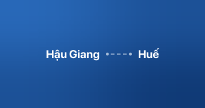 Xe ghép Hậu Giang Huế