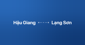 Xe ghép Hậu Giang Lạng Sơn