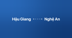 Xe ghép Hậu Giang Nghệ An