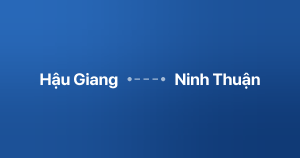 Xe ghép Hậu Giang Ninh Thuận