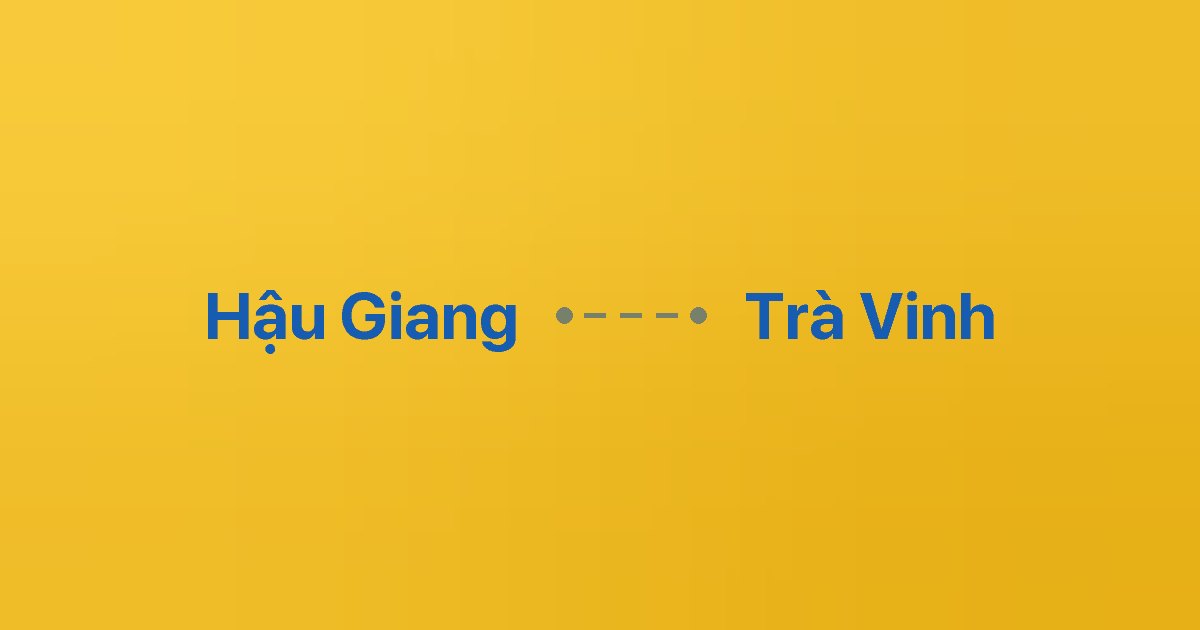 Xe ghép Hậu Giang Trà Vinh 6 Xe ghép Hậu Giang Trà Vinh