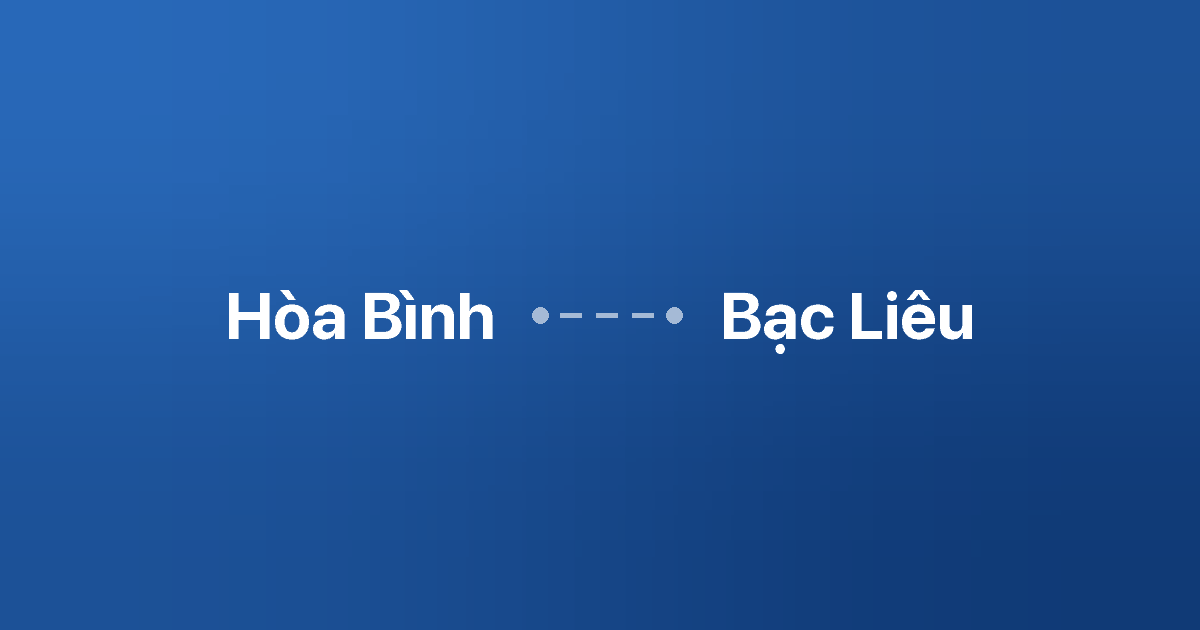 Xe ghép Hòa Bình Bạc Liêu 5 Xe ghép Hòa Bình Bạc Liêu