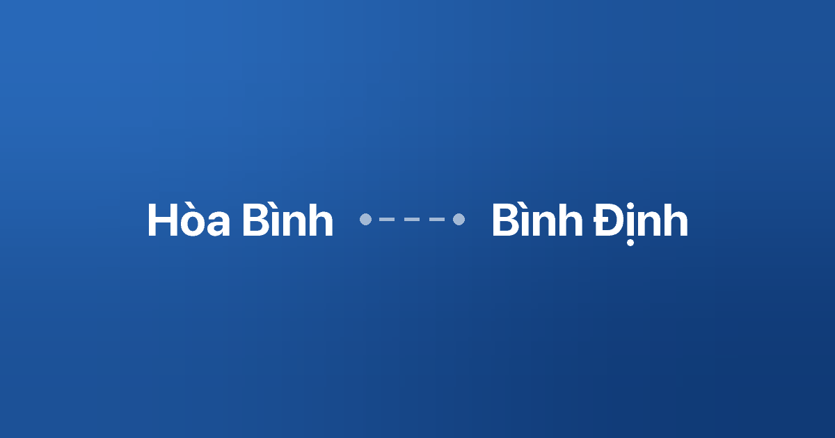 Xe ghép Hòa Bình Bình Định
