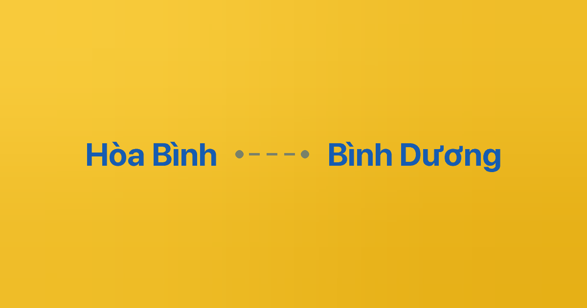 Xe ghép Hòa Bình Bình Dương