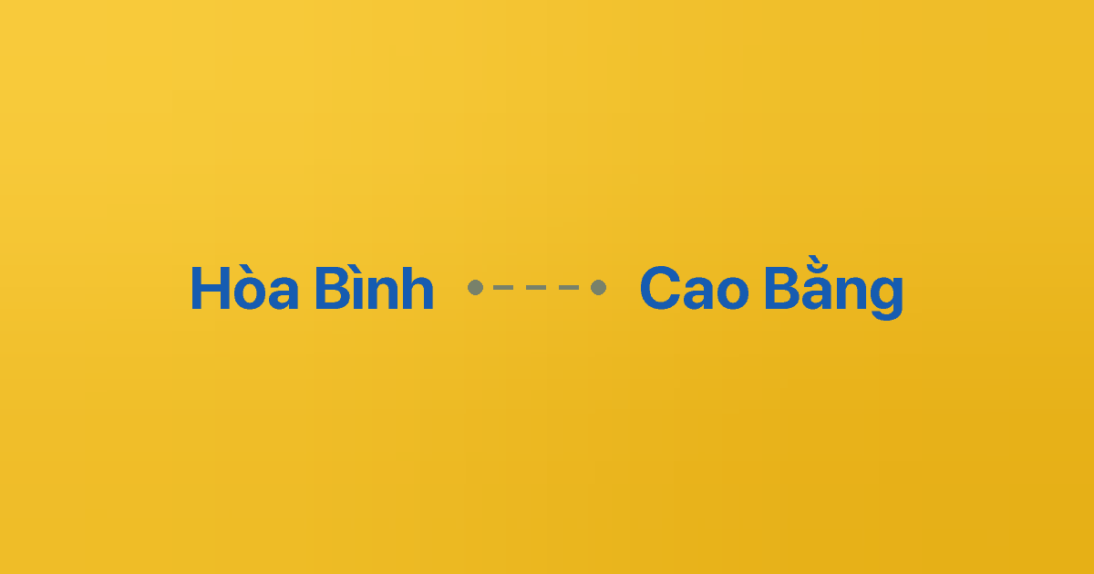 Xe ghép Hòa Bình Cao Bằng 5 Xe ghép Hòa Bình Cao Bằng