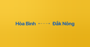 Xe ghép Hòa Bình Đắk Nông