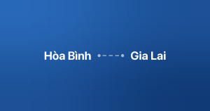 Xe ghép Hòa Bình Gia Lai