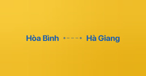 Xe ghép Hòa Bình Hà Giang