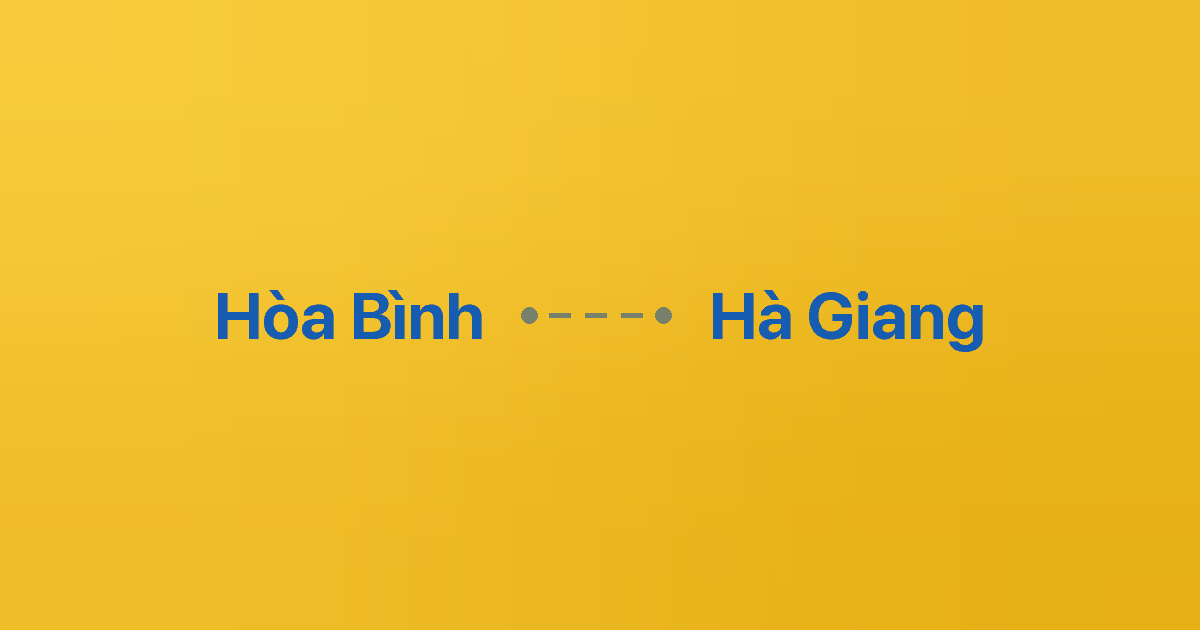 Xe ghép Hòa Bình Hà Giang 1 Xe ghép Hòa Bình Hà Giang