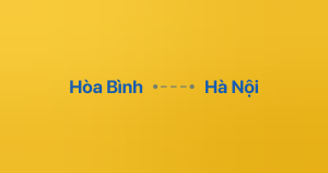 Xe ghép Hòa Bình Hà Nội