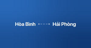 Xe ghép Hòa Bình Hải Phòng