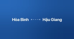 Xe ghép Hòa Bình Hậu Giang