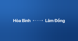 Xe ghép Hòa Bình Lâm Đồng