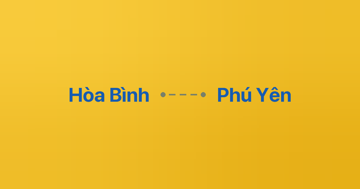 Xe ghép Hòa Bình Phú Yên