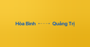 Xe ghép Hòa Bình Quảng Trị