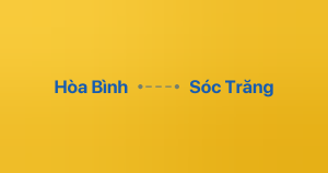 Xe ghép Hòa Bình Sóc Trăng