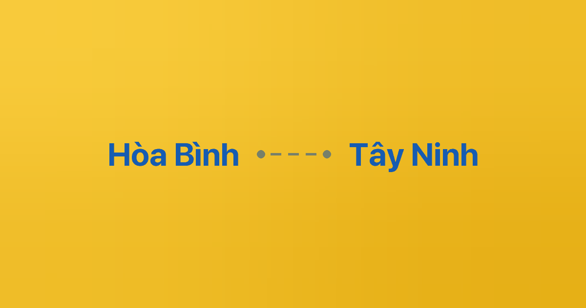 Xe ghép Hòa Bình Tây Ninh 3 Xe ghép Hòa Bình Tây Ninh