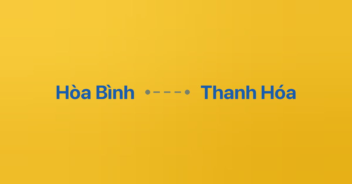 Xe ghép Hòa Bình Thanh Hóa 5 Xe ghép Hòa Bình Thanh Hóa