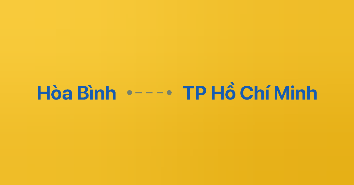 Xe ghép Hòa Bình TP Hồ Chí Minh 4 Xe ghép Hòa Bình TP Hồ Chí Minh