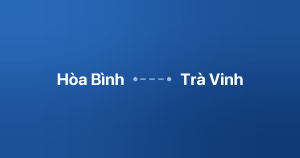 Xe ghép Hòa Bình Trà Vinh