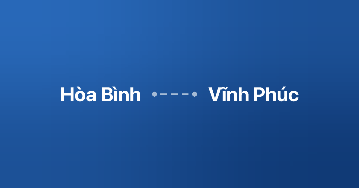 Xe ghép Hòa Bình Vĩnh Phúc 2 Xe ghép Hòa Bình Vĩnh Phúc