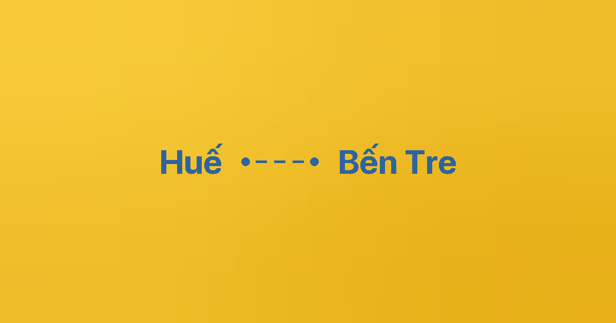 Xe ghép Huế Bến Tre 6 Xe ghép Huế Bến Tre