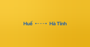 Xe ghép Huế Hà Tĩnh