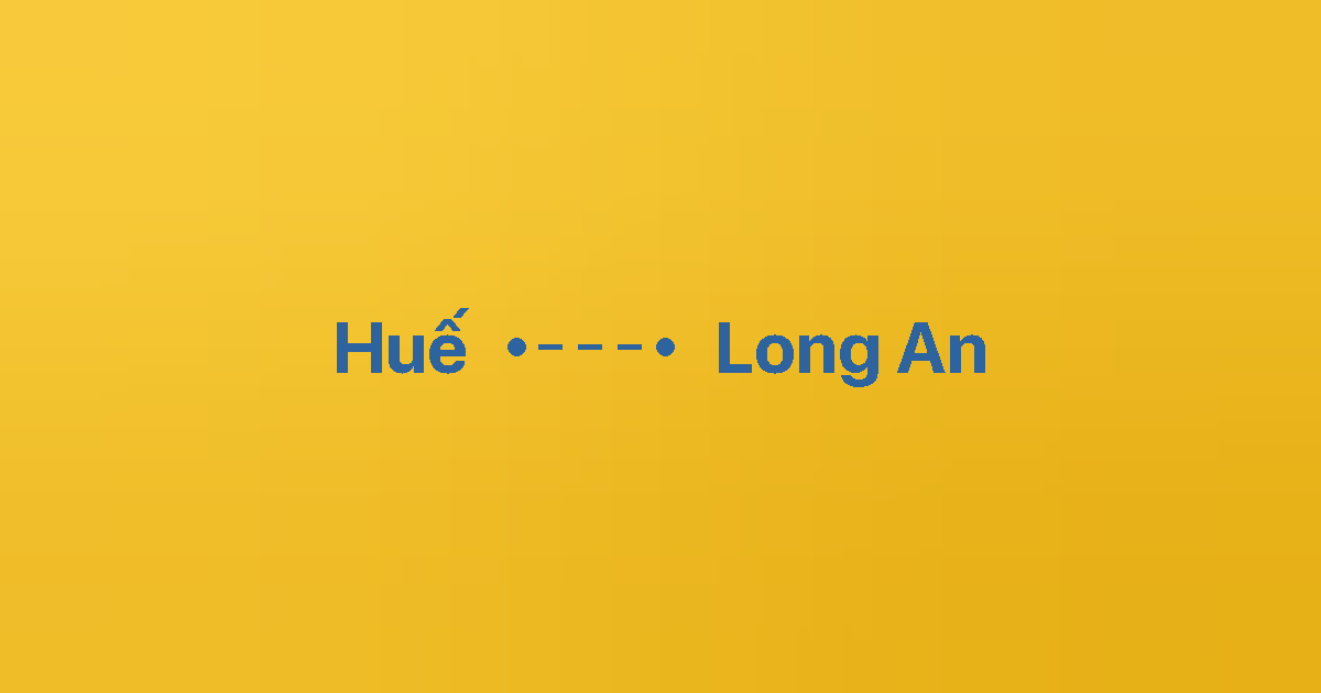 Xe ghép Huế Long An