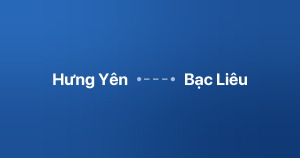Xe ghép Hưng Yên Bạc Liêu