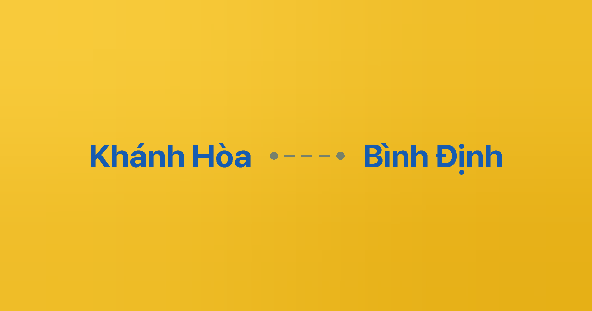 Xe ghép Khánh Hòa Bình Định