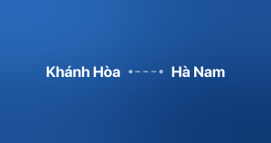 Xe ghép Khánh Hòa Hà Nam