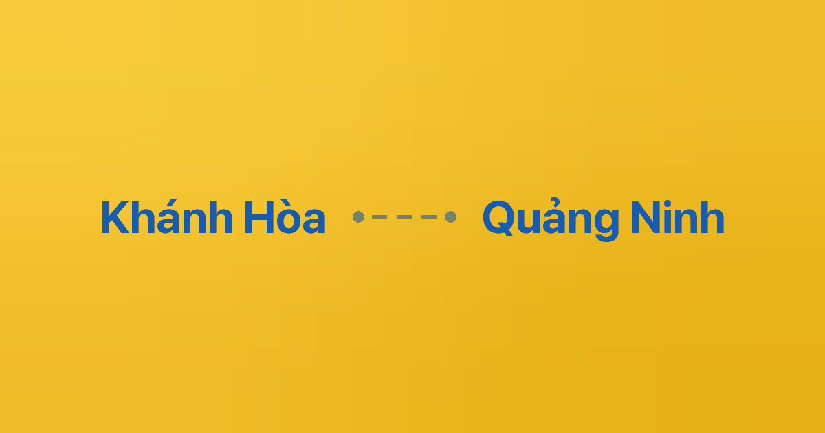 Xe ghép Khánh Hòa Quảng Ninh