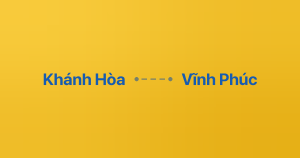 Xe ghép Khánh Hòa Vĩnh Phúc