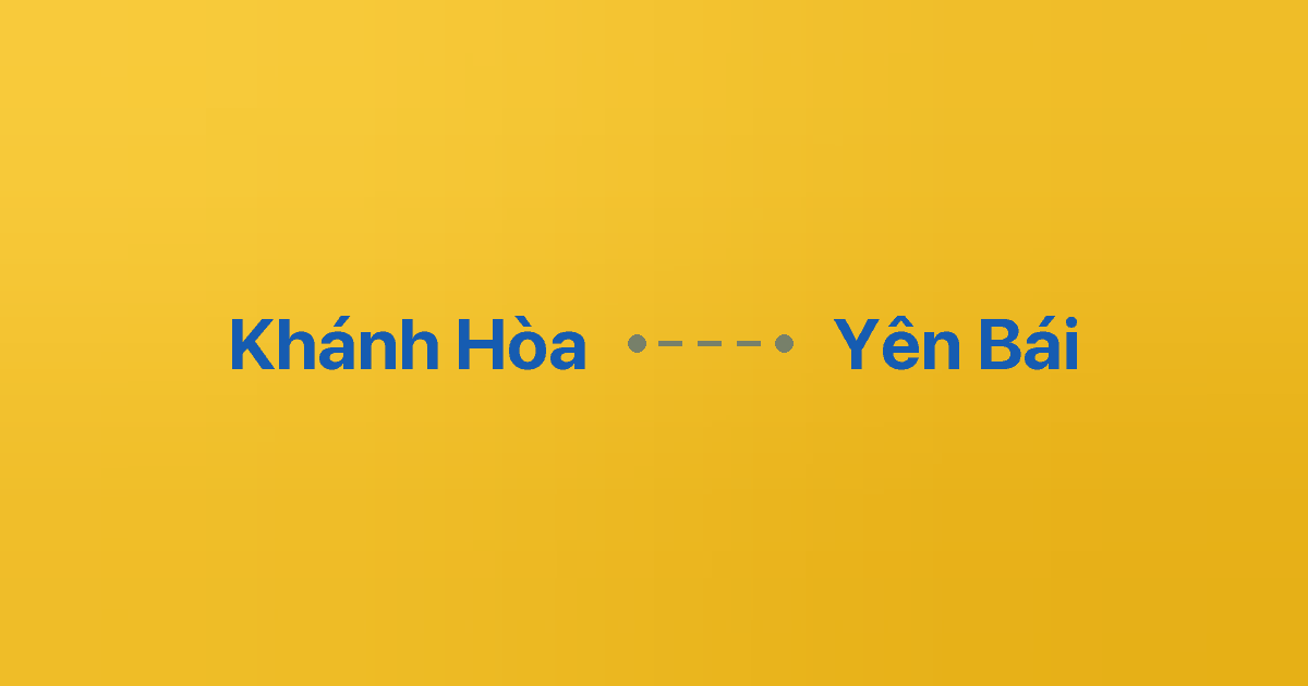 Xe ghép Khánh Hòa Yên Bái 6 Xe ghép Khánh Hòa Yên Bái