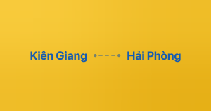 Xe ghép Kiên Giang Hải Phòng