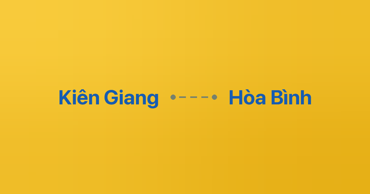 Xe ghép Kiên Giang Hòa Bình