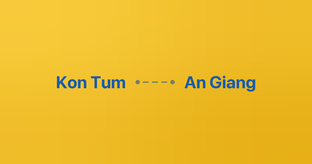 Xe ghép Kon Tum An Giang