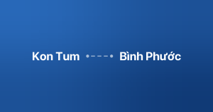 Xe ghép Kon Tum Bình Phước