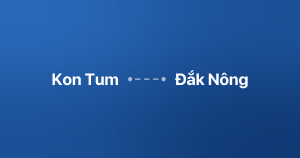 Xe ghép Kon Tum Đắk Nông