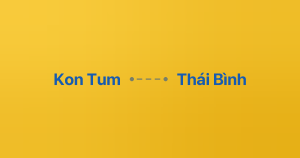 Xe ghép Kon Tum Thái Bình