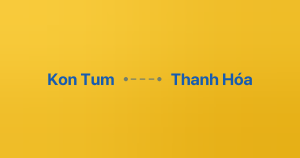 Xe ghép Kon Tum Thanh Hóa